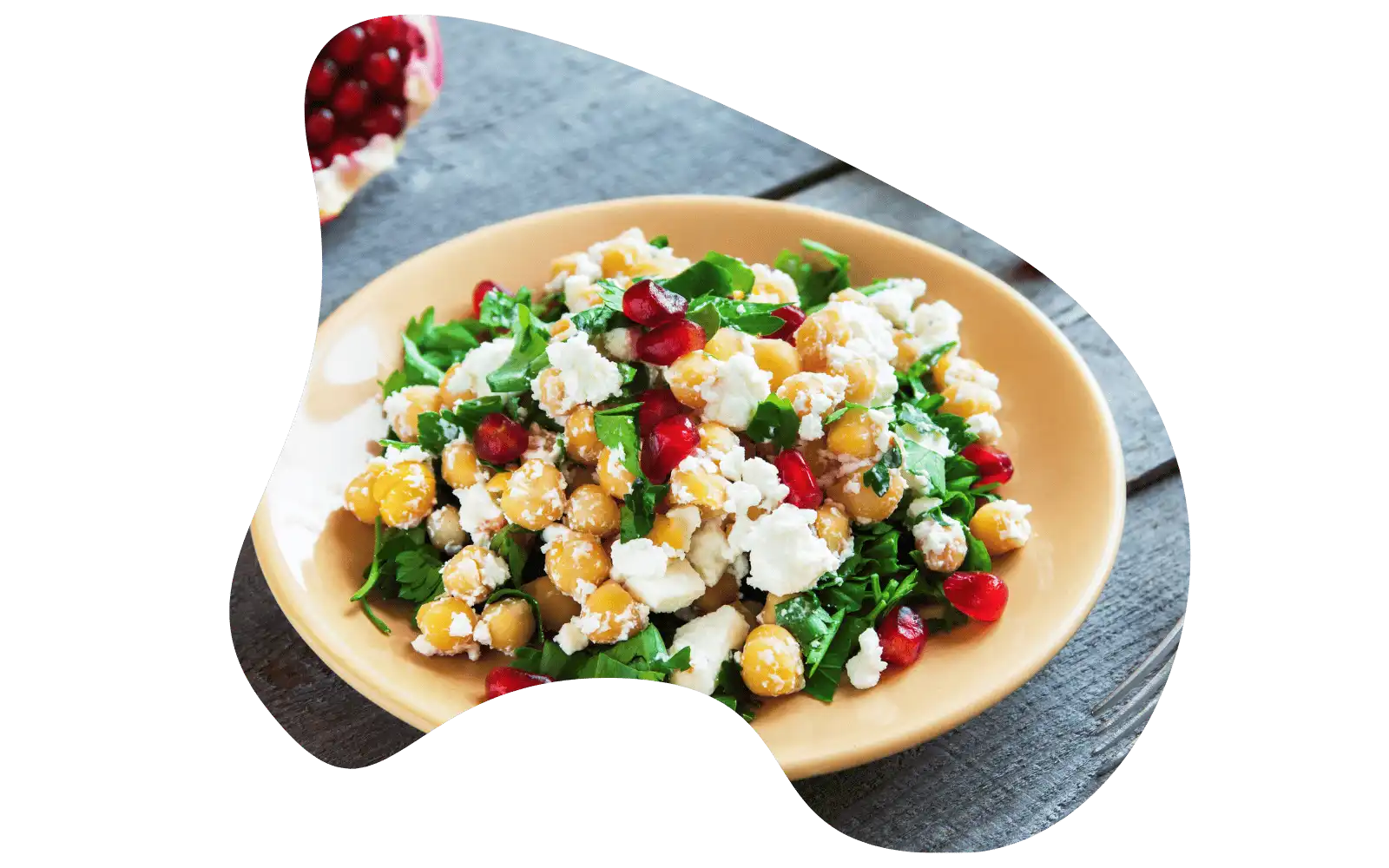 Kikertsalat er en perfekt middelhavsdiett salat