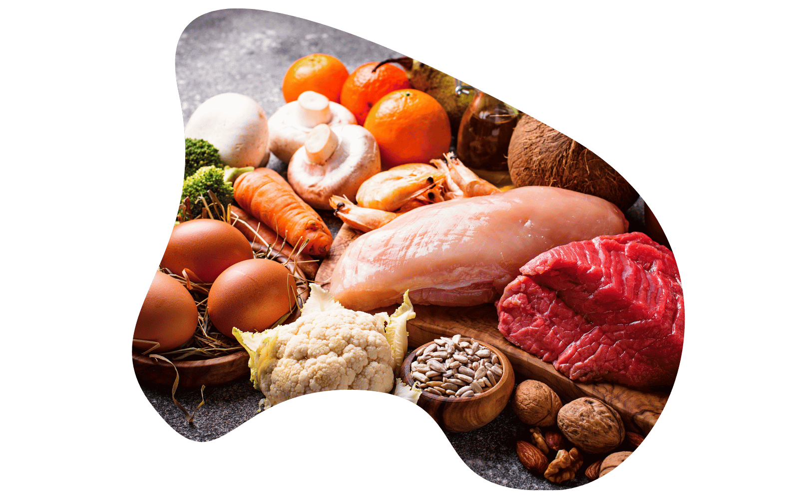 Paleo dietten består av naturlig mat man kan finne i naturen via jakt.