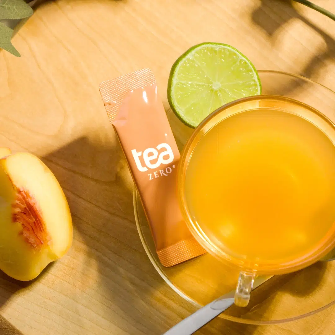 Varm kopp med Tea Zero